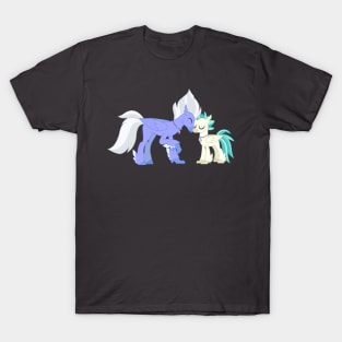 Sky Beak nuzzling Terramar T-Shirt